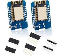 para ESP Board Binghe 2 Piezas ESP NodeMCU WiFi para ESP-12F CH-340G WLAN Módulo Micro USB ESP basado en la Junta de Desarrollo Inalámbrico