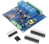 para ESP32 WiFi Wireless 4 Channel Relay Module Development Board AC DC Dual Power for Arduino IoT Smart Home Control Applications
