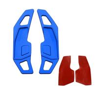 para Espace Austral para Megane E-Tech Rafale 2023 2024 2025 Pegatinas para levas de Cambio de Volante Accesorios de extensión de Marchas Levas de Cambio de Coche Plata (Azul)