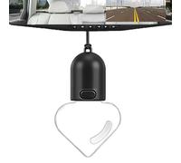 para espejo retrovisor | Colgante Luminoso Forma Corazón Bombilla | Colgante Vintage Antideslumbrante Para Espejo Retrovisor,para puerta interior de automóvil, camión, SUV, autocaravana, tractor, remo