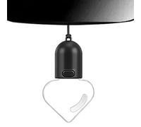 Para Espejo Retrovisor De Coche | Lámpara ambiental en forma de corazón | Vintage Antideslumbrantes Para Espejo Retrovisor | para puerta interior de automóvil, camión, SUV, autocaravana, tractor, remo