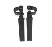 Para Estriberas De Motocicletas Equipadas Con Protectores De Barra De Protección De Motor De Carretera De 1 A 1,25 Pulgadas(Negro)