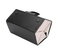 para Estuche de Almacenamiento de anteojos, 5 Ranura, Negro, Plegado, Compartimento múltiple, para coleccionista de Gafas de Sol, visualización de anteo