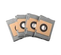 Para Eufy Clean X8 Pro Robot Vacuum Bolsas de Polvo de Repuesto para Estación Autovaciada Bolsas de Filtración de 4 Capas Paquete de 4 o 10 Unidades (4 PCAK)