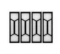 para eufy S1 Pro para kit de filtro HEPA omni - Filtración avanzada para robot limpiadores - Piezas de repuesto fáciles de instalar con cepillo - 4 unidades (A)