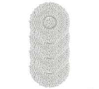 Para Eureka J15 Max Ultra Auto Vaciado Robot Aspirador Microfibra Mopa Paño Paquete de Recambio para Uso Regular (4 PACK)