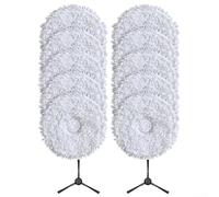 Para Eureka para V15 Pro J15 Ultra Robot Vacuum Mop paños y cepillos laterales, kit de repuesto de microfibra de alta absorción(1)