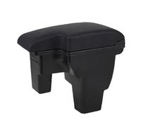 Para F&ord Para F&ord 3 MK3 Caja Almacenamiento Consola Coche Caja Reposabrazos Del Coche Caja del reposabrazos del coche(Cuero artificial B)