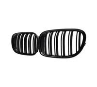Para F01 F02 Serie 7 740i 750li 760li 2009-2015, Parrilla Delantera Tipo Riñón Color Negro Brillante, Doble Rejilla, Accesorios Rejillas Delanteras