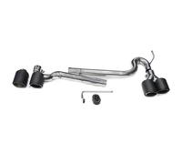 Para F10 F11 520i 525i 528i 535i Sistema Escape Deportivo Para Coche Boquilla Cuádruple Punta De Tubo Silenciador KISSGPIPOL(Carbon 1)
