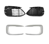 Para F20 F21 Para M-Sport M135i M140i 114d 116d 118d 120d 125d Lci 2015-2019 Marco De La Rejilla De Los Faros Antiniebla Del Parachoques Delantero(4pcs set)