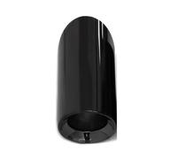 Para F20 F21 Para M135 F22 F23 Para M235i Para M240i F30 F31 335i 340i F34 F32 F33 435i 440i Cubierta De Moldura De Escape Puntas De Escape Tubo de Escape(1 PCS Black)