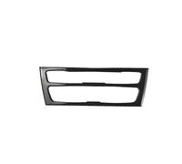 Para F20 F21 Serie 1 2012 2013 2014 2015 Car Styling Consola De Fibra Carbono Aire Acondicionado CD AC Panel Cubierta Embellecedora Coche Interior Accesorios