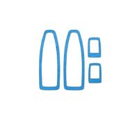 Para F20 Para F30 Para F34 Para F48 Para X1 Interruptor Ventana Panel Elevación Marco Moldura Accesorios Interiores Del Coche Coche Interior(Blue(Style A))