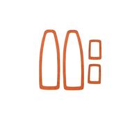 Para F20 Para F30 Para F34 Para F48 Para X1 Interruptor Ventana Panel Elevación Marco Moldura Accesorios Interiores Del Coche Coche Interior(Orange(Style B))