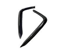 para F22 F23 F87 M2 para M-Sport 2014-2022 Parachoques Delantero Aspecto Carbono Brillante Divisor Alerón Lateral Embellecedor Faros Antiniebla(Gloss Black)