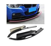 para F30 3 Series 2 Uds. Parachoques Delantero De Coche, Alerón, Divisor De Labios, Embellecedor ABS 2012 2013 2014 2015 2016 2017 2018(2)