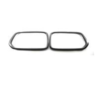 Para F39 X2 2018 2019 2020 2021 2022. 51712455246 51712455247 Moldura Cubierta Marco Rejilla Parachoques Delantero Rejillas Radiador Delanteras(Carbon Look)