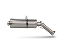 Para F750GS Para F850GS Silenciador Motocicleta Escape Slip On Line Kit Adaptador Tubo De Cola Medio TUBO ESCAPE MODIFICADO(Style1)