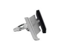 para F800GS para F 800 GS para Adventure 2008-2017 Soporte para Teléfono Móvil Motocicleta Manillar De Aluminio GPS Accesorios Navegación Soporte(Silver)