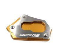 Para F850GS F-750GS F-850 F750 GS F 750 GS F 850 motocicleta CNC Kickstand Pie Soporte Lateral Extensión Pad Placa De Soporte Ampliar Soporte(Oro)