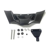 para F900R 2021-2022 Accesorios De Motocicleta Labio Delantero Cubierta ala Viento Cono Aerodinámico Carenado Winglets Cubierta carenado(Carbon printing1)