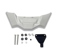 para F900R 2021-2022 Accesorios De Motocicleta Labio Delantero Cubierta ala Viento Cono Aerodinámico Carenado Winglets Cubierta carenado(Bright White)