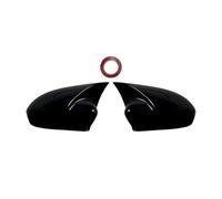 Para Fait 500 500C Para Abarth 2007-2023, Accesorios De Repuesto Para Espejo Retrovisor, 2 Unidades FIXCOR(Gloss Black)