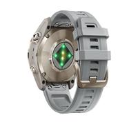 Para Fenix 7s 6s 5S Pro Solar Silicon Light Gold hebilla rápida 20 mm correa de repuesto para Epix Pro Gen 2 42 mm de salida, talla única, A