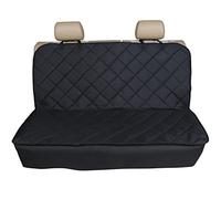 Para Fiat 500 2012 ON (con protector de asiento trasero para mascota, perro, gato y mascota, color negro
