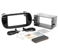 Para Fiat 500 C Tipo 312 Marco De Montaje Para Radio De Coche Doble DIN 2-DIN