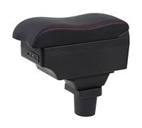 Para Fiat 500 Para Cronos Caja De Reposabrazos Caja De Almacenamiento De Coche Modificación Interna Modificación De Control Central Accesorios USB Caja Reposabrazos Coche(A1 No USB)