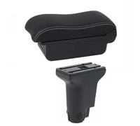 Para Fiat Para Cronos Caja De Reposabrazos, Accesorio Reacondicionamiento Específico Para Elevar La Almacenamiento Central Interior(B white line)