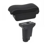 Para Fiat Para Cronos Caja De Reposabrazos, Accesorio Reacondicionamiento Específico Para Elevar La Almacenamiento Central Interior(A white line)