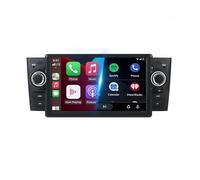 para Fiat para Linea para Grande y para Punto 2007-2012 1 DIN CarPlay Android 11 de 7 Pulgadas Navegador por satélite