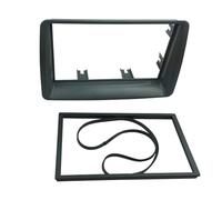para FIAT para Panda 169 2003-2012 Doble 2 DIN Fascia Radio CD DVD Estéreo Panel De Instalación De Marco Embellecedor POMPOMPUR