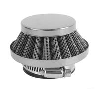 para filtro de Aire ABS para Quad Off-Road para filtro de Aire(silver) | Diámetro 42-44mm, compatible pocket bike, para mini para quad, para atv, verificación de medidas requerida