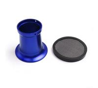 para filtro de Aire para moto 50mm Aluminio para filtro de | Medidas 55x75mm, para construcción sólida, acabado para premium, ajuste para preciso, durabilidad extrema(Blue)