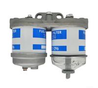 para filtro Diesel Doble Cartucho Aluminio para transparente | Estructura para doble flujo, mayor área filtrado, mantiene potencia motor, para robusto, rendimiento fiable