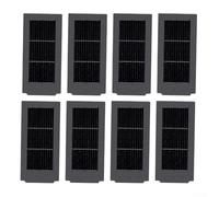 para filtro HEPA Negro para Ecovacs para deebot para x5 para omni Pro(8pcs) | Captura para polvo fino, y caspa, mejora calidad aire, instalación rápida, compatible para x5 OMNI