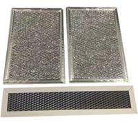 para filtro Microondas Reforzado Flexión Aluminio para filtro | Captura partículas grasa, mejora calidad aire, reduce cooking, ambiente , hogar sano(JVM3160RF1SS)