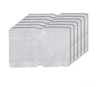 para filtro Pelusa Secadora Compatible para beko para grundig para blomberg 2964840100 Repuesto para algodón Activado 240x155mm Negro Pack 6 Unidades