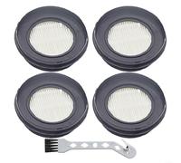 Para filtros HEPA de repuesto para SunSare para X7A-US y para Fieety para aspiradora V7 sin cable, juego de filtro de polvo fino lavable con cepillo de limpieza (4 paquetes)