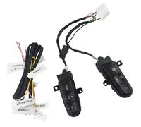 Para Fit 08-13 City 09-14 Para Civic 06-11 Interruptor Control Remoto Volante Botón Ajuste Volumen Interruptores Bluetooth Interruptor Volante Botones(Swtich-Wire)