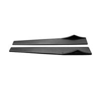 para Fit 09-2022 Faldones Laterales Parachoques Alerón Paneles Protectores Difusor Antichoque Protector De Labios Separador Faldón Lateral Automóvil(Matte Black)