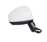 Para FIT Para JAZZ 2015 2016 2017 GK5 Espejo Retrovisor Lateral Con Luz Y Plegado Eléctrico(3PINS-Righr-White)