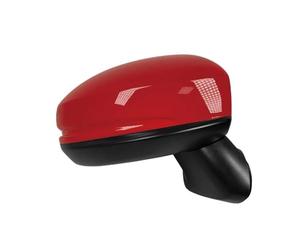 Para FIT Para JAZZ 2015 2016 2017 GK5 Espejo Retrovisor Lateral Con Luz Y Plegado Eléctrico(3PINS-Righr-Red)