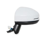 Para FIT Para JAZZ 2015 2016 2017 GK5 Espejo Retrovisor Lateral Con Luz Y Plegado Eléctrico(7PINS-Left-White)