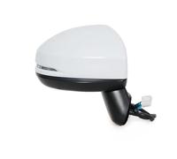 Para FIT Para JAZZ 2015 2016 2017 GK5 Espejo Retrovisor Lateral Con Luz Y Plegado Eléctrico(7PINS-Righr-White)