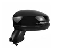 Para FIT Para JAZZ 2015-2019 GK5 Conjunto Espejo Retrovisor Puerta De Coche Con Lámpara Conjunto De Espejo Lateral Plegable Eléctrico IENQBVL(5PINS-Left Black)